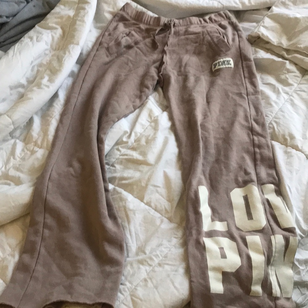 Pink sweatpants